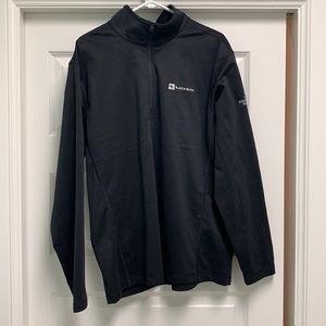 Black The North Face quarter zip pullover